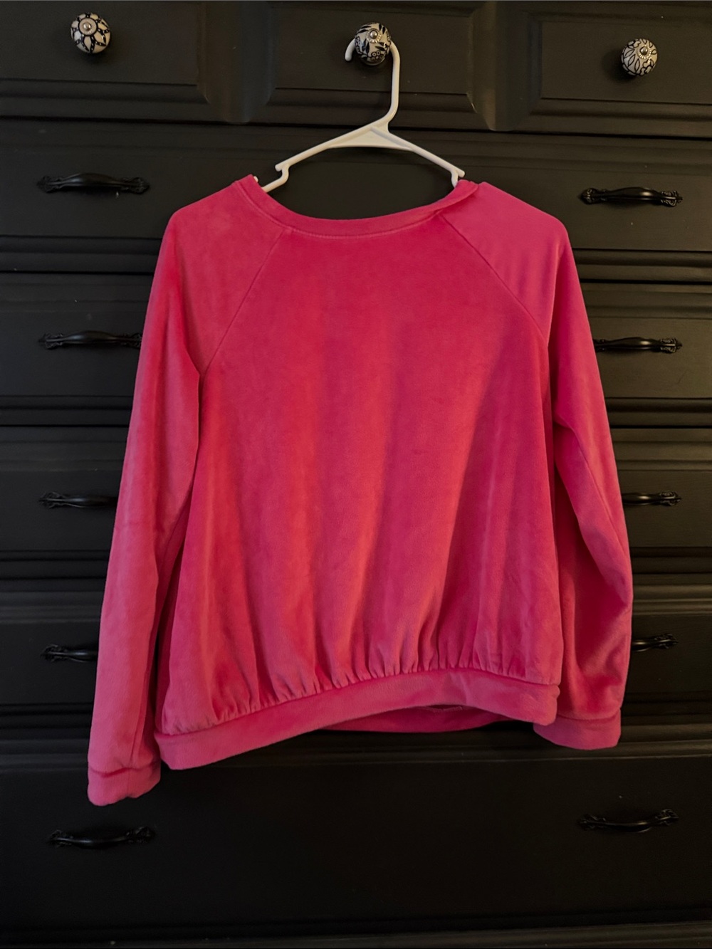 Cat & Jack Bright Pink Girls Pullover Sweatshirt